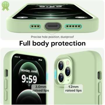 LOVE 3000 iPhone 12 Pro Max Liquid Silicone Case