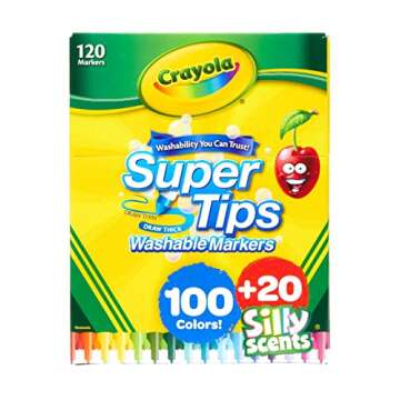 Crayola Super Tips Washable Markers for All Ages