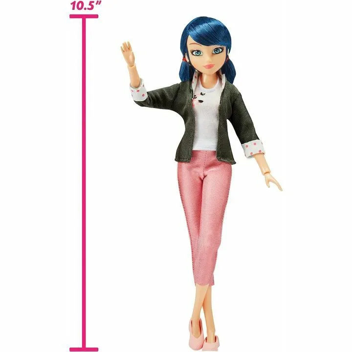 Miraculous Cat Ladybug Marinette Doll with Outfit