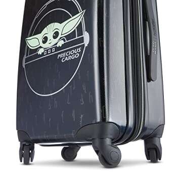American Tourister Star Wars Hardside Luggage with Spinner Wheels, Star Wars The Child, Carry-On 21-...