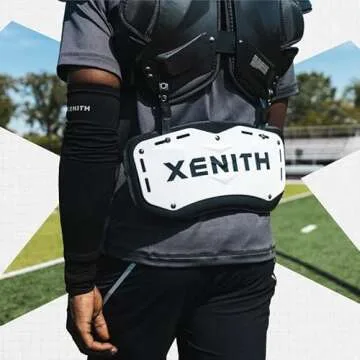 Xenith Velocity Football Back Plate - Superior Protection and Comfort