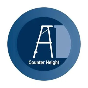 COSCO 2-Step Kitchen Stepper™ Adult Folding Step Stool, Kids Folding (Steel/Resin)