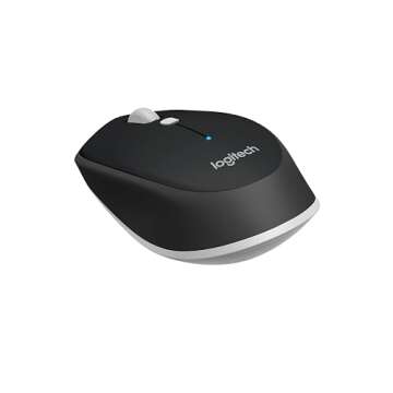 Logitech M535 Bluetooth Mouse, Gray - Black, Discontinued