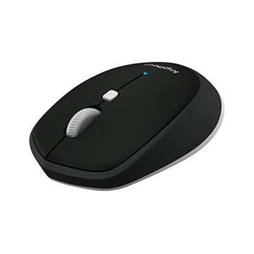 Logitech M535 Bluetooth Mouse, Gray - Black, Discontinued