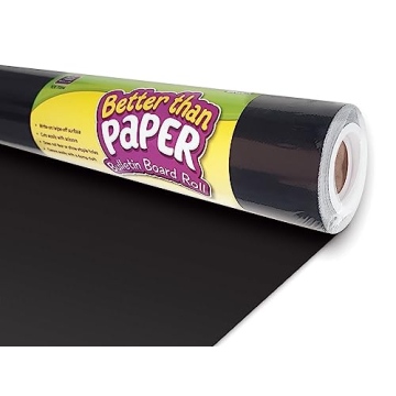 Teacher Created Resources Better Than Paper Bulletin Board Roll - Black - 77314