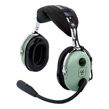 David Clark H10-13.4 Aviation Headset: Premium Comfort & Clarity