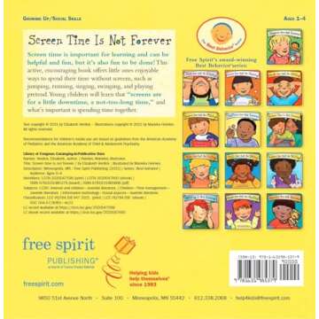 Screen Time Is Not Forever Board Book (Best Behavior®)