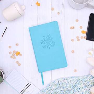 NIV Busy Mom's Bible: Teal, Leathersoft, Devotional