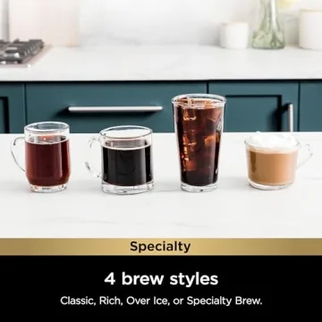 Ninja Coffee Maker with Pod and Ground Options, Frother