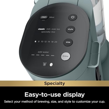 Ninja Coffee Maker with Pod and Ground Options, Frother