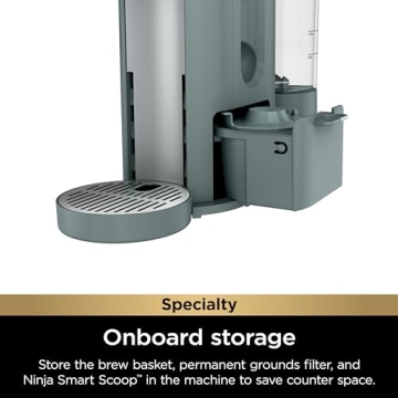 Ninja Coffee Maker with Pod and Ground Options, Frother