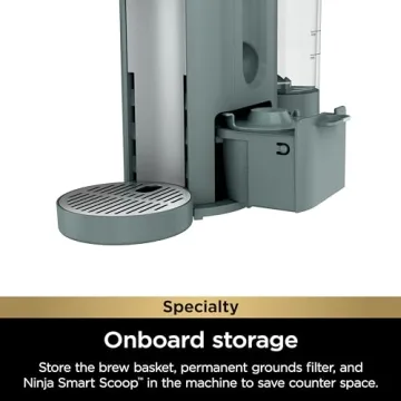 Ninja Coffee Maker with Pod and Ground Options, Frother