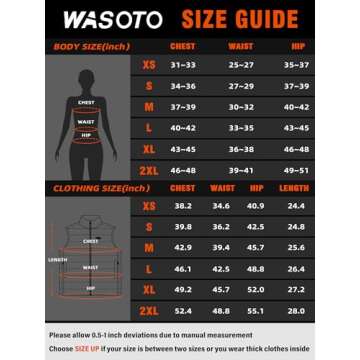 WASOTO Heated Vest Women With 16000 mAh Battery Pack Charger Included Washable Rechargeable For Indo...
