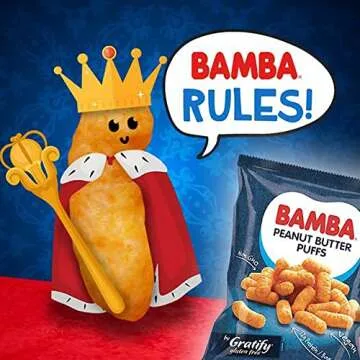 Osem Bamba Peanut Snacks - Delicious & All-Natural Puffs