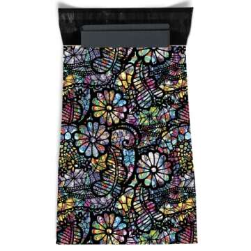 10x13 Designer Custom Poly Mailer Shipping Bags Packaging Printed Self Sealing Shipping Poly Envelopes Bag (Stained Glass Lace)