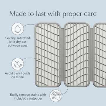 Dorai Dish Pad | Quick Drying, Stylish Kitchen Accessory