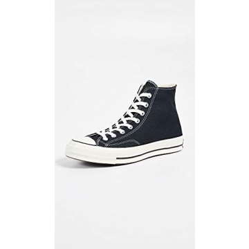 Converse All Star '70s High Top Unisex Sneakers, Black, 13 US Women/11 US Men