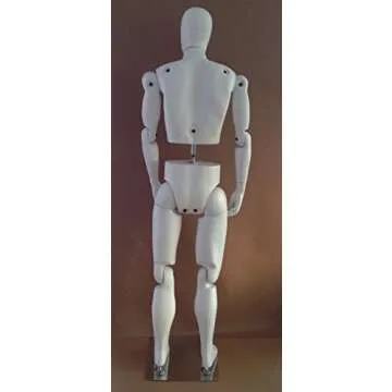 6' Tall Completely Posable Male Mannequin for Retail Displays