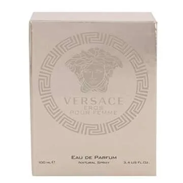 VERSACE Eros Eau de Toilette Spray for Women, 3.4 Ounce