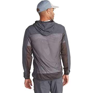 ExOfficio Men's BugsAway Sandfly Jacket, Dark Steel, Large