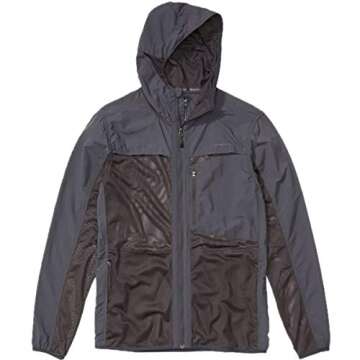 ExOfficio Men's BugsAway Sandfly Jacket, Dark Steel, Large