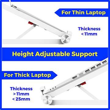 Ergonomic Portable Laptop Stand for Comfort & Convenience