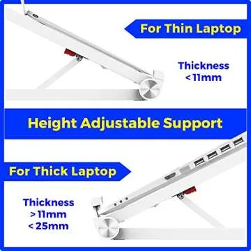 Ergonomic Portable Laptop Stand for Comfort & Convenience