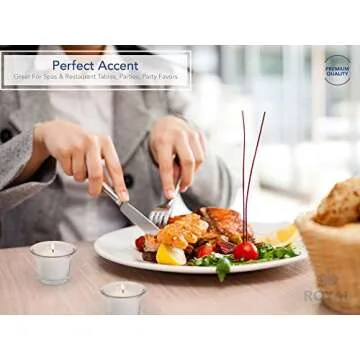 Royal Imports Votive Candle, Unscented Ivory Wax, Box of 72, for Wedding, Birthday, Holiday & Home Decoration (10 Hour) by Royal Imports