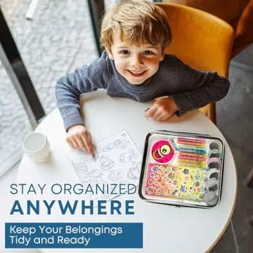 Tidy Pockets 2 Pack Medium Clear Hard Shell Zipper Case, Waterproof Zippered Hard Pouch, Transparent Zip Case, Hard Sided Organizer for Travel Essentials - Black