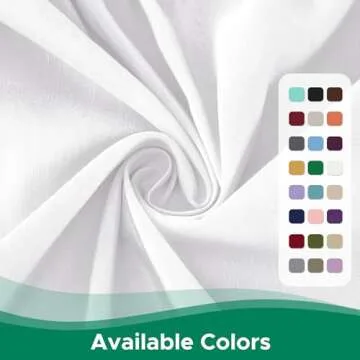 Biscaynebay Wrap Around Bed Skirts for Twin & Twin XL Beds 15" Drop, White Adjustable Elastic Dust Ruffles Easy Fit Wrinkle & Fade Resistant Silky Luxurious Fabric Machine Washable