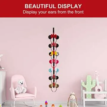 Nuolich Mouse Ears Headband Holder - Organizer & Decor