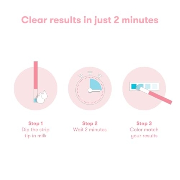 Frida Mom Alcohol Test Strips for Breastmilk - 15ct for Peace of Mind