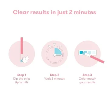 Frida Mom Alcohol Test Strips for Breastmilk - 15ct for Peace of Mind