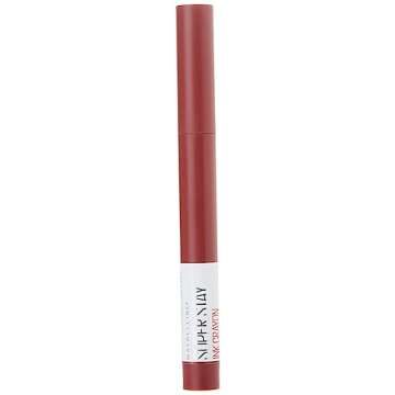 Maybelline Super Stay Ink Crayon Lipstick Makeup, Precision Tip Matte Lip Crayon with Built-in Sharp...