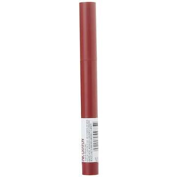 Maybelline Super Stay Ink Crayon Lipstick, Longwear Matte