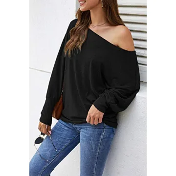 Aifer Sexy Off Shoulder Tops for Women - Casual Fall Fashion