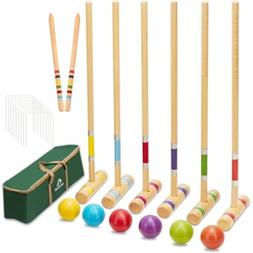 ApudArmis Croquet Set: Fun Lawn Game for All Ages