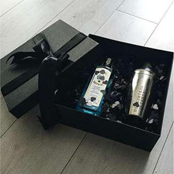 VATIN Solid Color Double Faced Black Satin Ribbon 1-1/2" Wide 50-Yards Long Perfect for Wedding Decor, Crafts, Bow Making, Sewing, Gift Package Wrapping and Other Projects