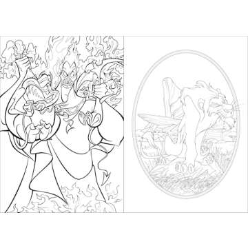 Art of Coloring: Disney Villains