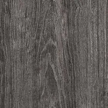 Roundhill Athens Contemporary Shelf Side Table in Charcoal