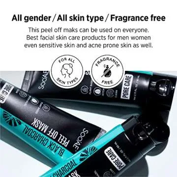 Soo'AE Black Charcoal Peel Off Mask - Deep Pore Cleansing