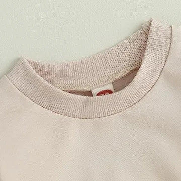 MAYUMMPY Baby Solid Outfit for Fall Winter Fashion