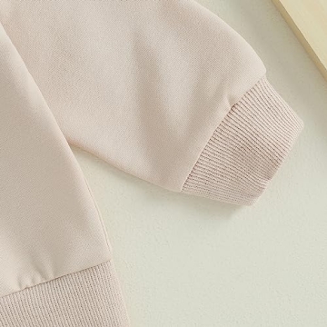 MAYUMMPY Baby Solid Outfit for Fall Winter Fashion