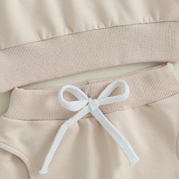 MAYUMMPY Baby Solid Outfit for Fall Winter Fashion