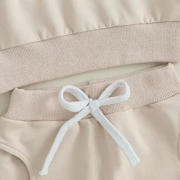 MAYUMMPY Baby Solid Outfit for Fall Winter Fashion