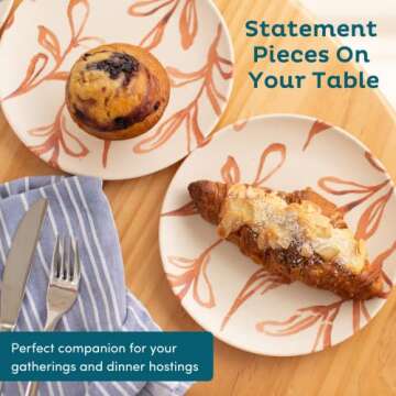 Nook Theory 4 Pack Bamboo Plates - Kid-Safe & Dishwasher Friendly