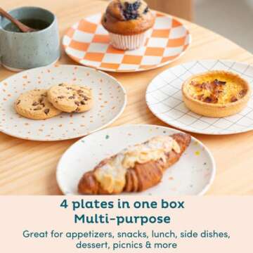 Nook Theory Bamboo Plates - Eco-Friendly Kids Dinnerware