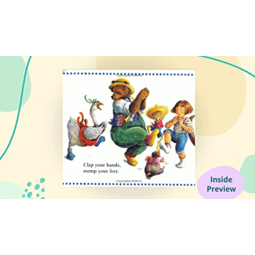 Clap Your Hands Interactive Book for Preschoolers