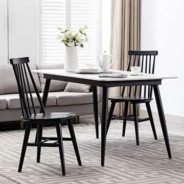 DUHOME Dining Chairs Set of 2 for Modern Spaces