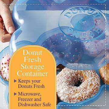 Donut Fresh Container - Keep Your Treats Fresh and Eco-Friendly!